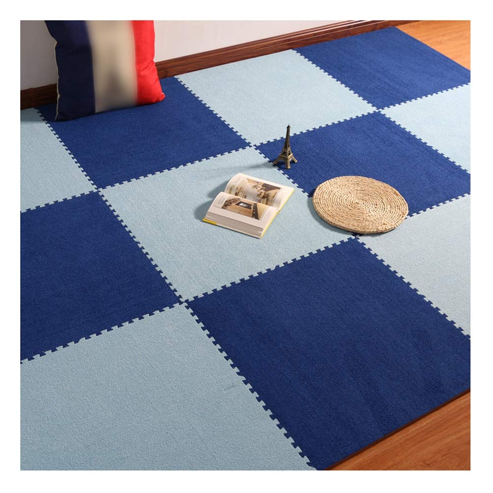 ALGFree Foam Puzzle Mat Infant Crawling Mat Splice Large Area Children's Room Gym Activity Pad Soft Floor Mats Interlocking Carpet Tiles, 6 Colour (Color : A, Size : 60x60x1cm-15pcs)