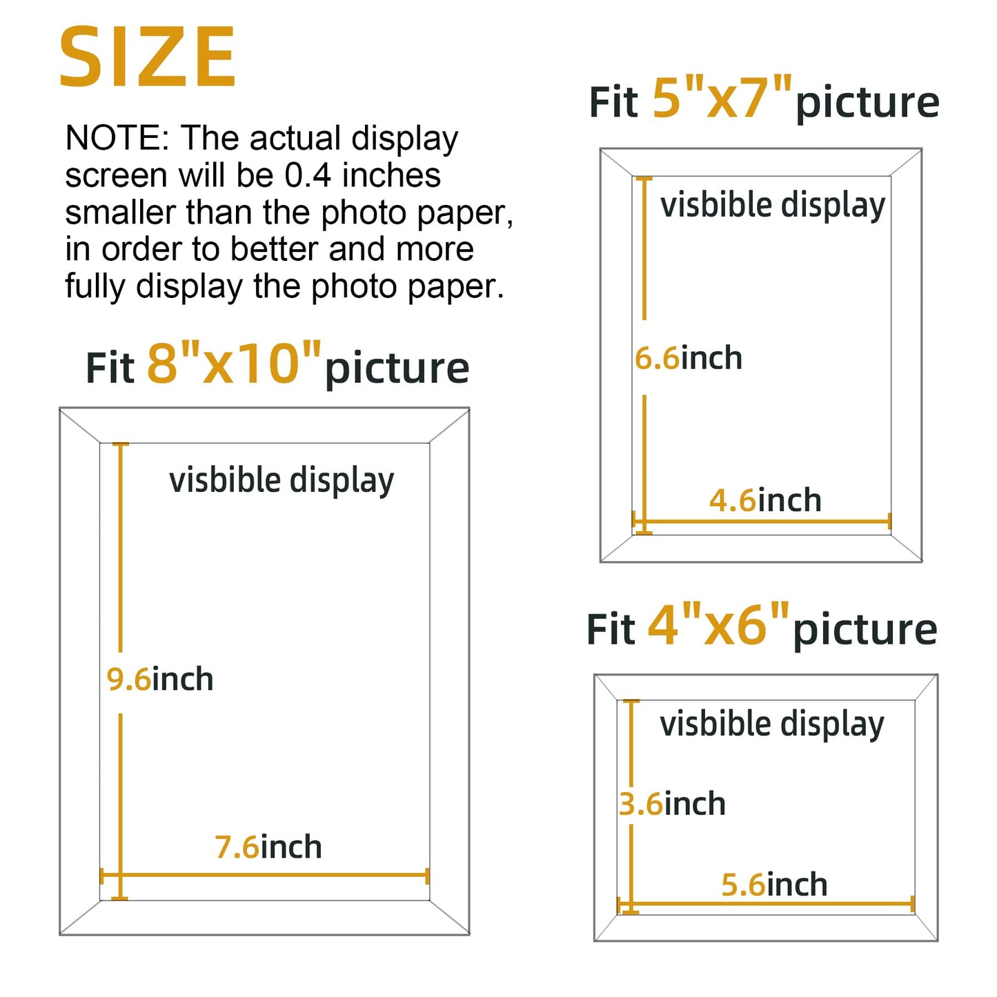 BESCRCL 15 Pack Real Glass Picture Frames Collage Wall Decor, Including 3pcs 8x10, 6pcs 5x7, 6pcs 4x6 Photo Frames for Gallery Wall or Tabletop Display, Brown