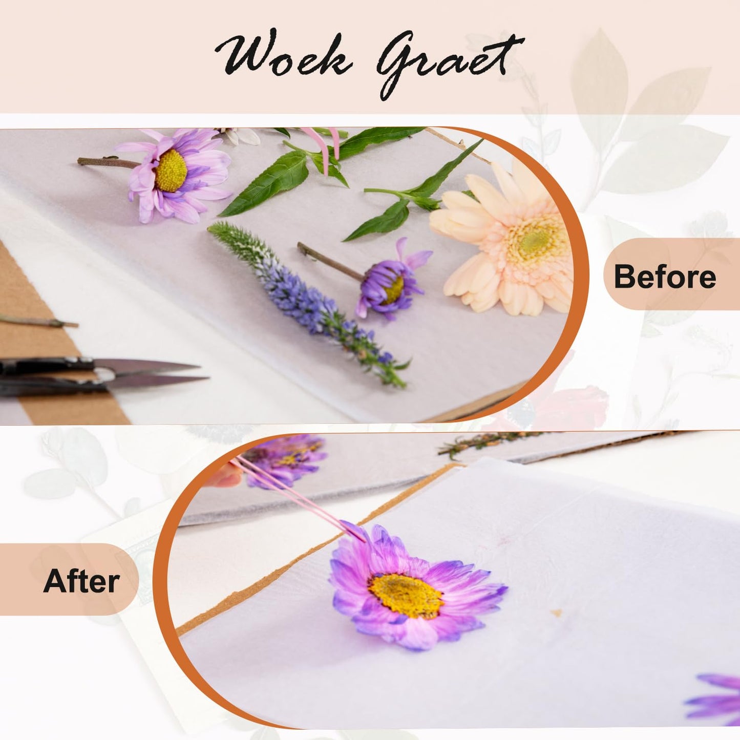 NPBIYOYG Large Flower Press Kit, 8 Layers Wooden Flower Press, Even Pressure for Wedding Bouquet Leaf Pressing DIY Arts and Crafts, Pressed Flowers Preservation for Adults