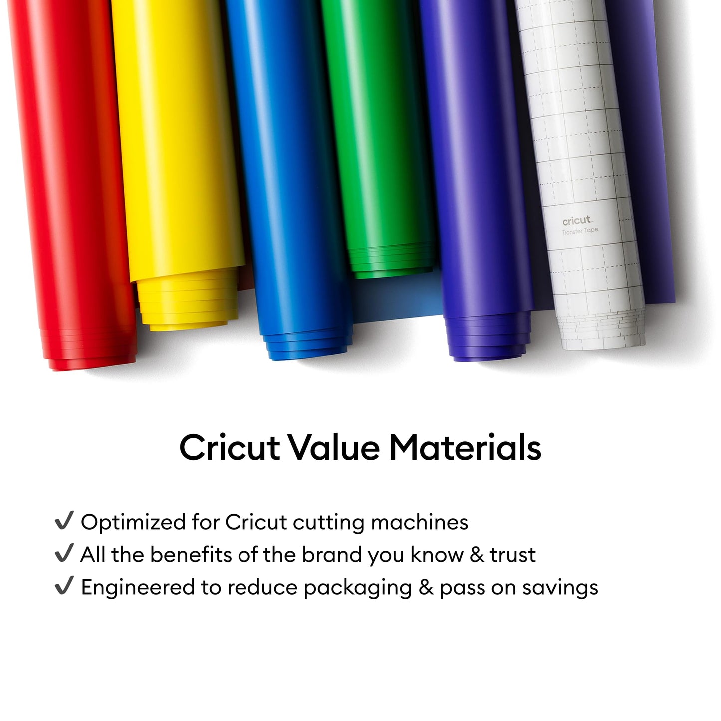 Cricut Value Transfer Tape (12in x 50ft Roll) - Easy Transfers for Vinyl Projects - Compatible with Maker & Explore Machines