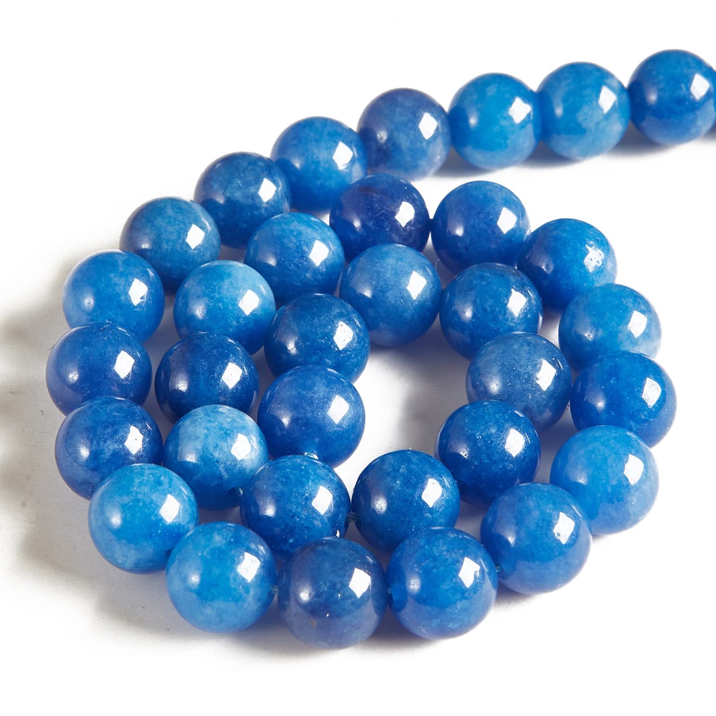 100pcs 6mm Kyanite Beads Natural Gemstone Beads Round Loose Beads for Jewelry Making