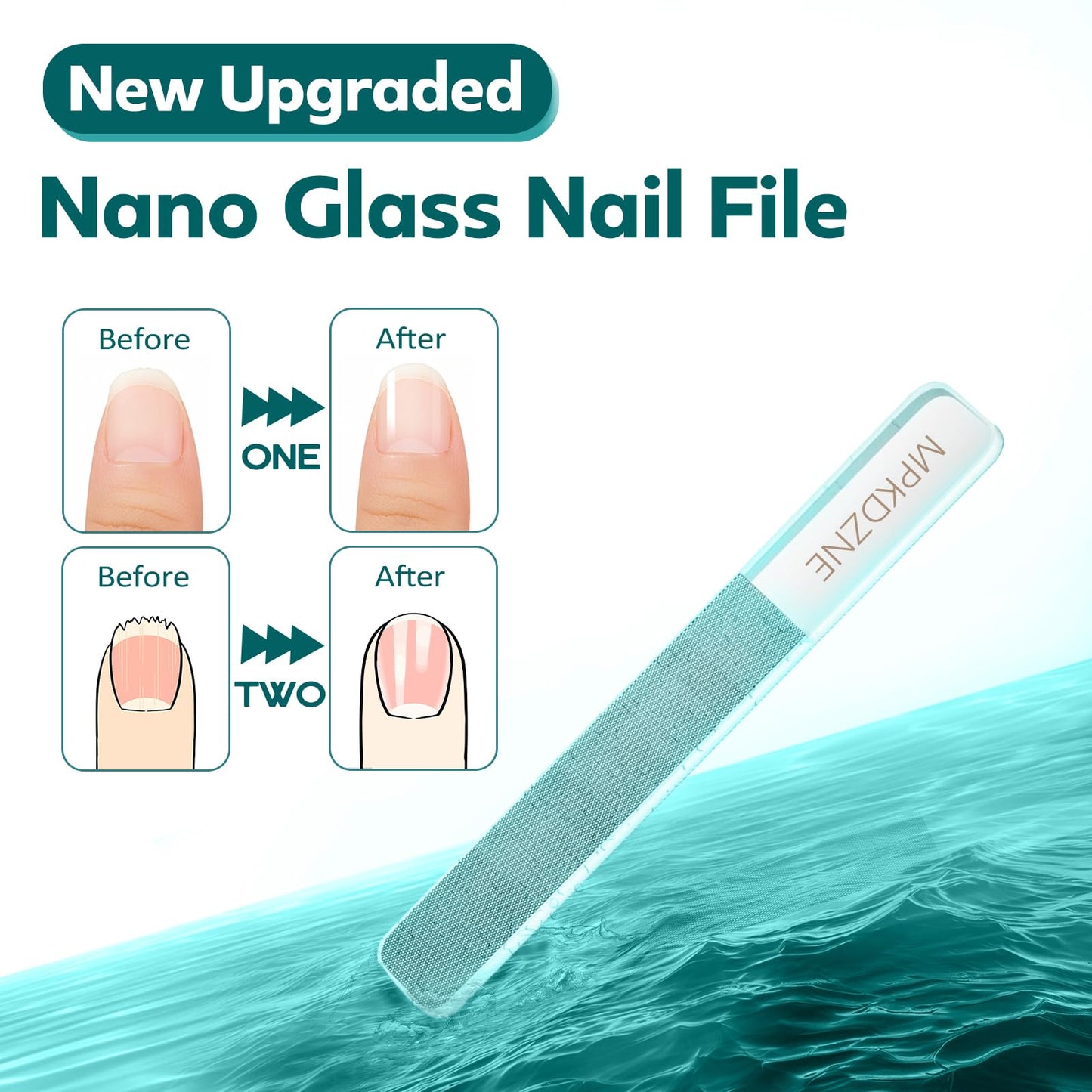 Pro 5-in-1 Nail Clippers Set for Men & Women. Ultra Sharp Stainless Steel Manicure Kit w/Angled Trimmer in Luxury Leather Case. Travel & Home Use (5-in-1 Silver)