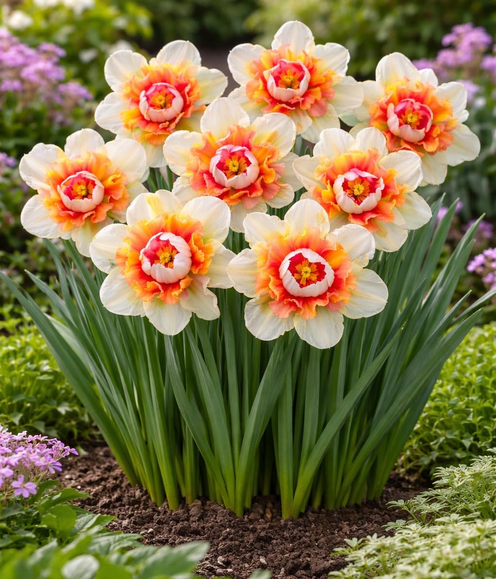 Princess Bride Double Daffodil Bulbs for Planting - Easy to Grow Perennial Flowers for Garden or Containers (10 Bulbs)