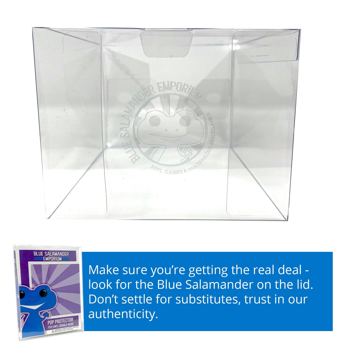 Blue Salamander Emporium Protective Case Bundle – Includes Rudolph (Flying) #1568 Vinyl Figure, Collectible Gift Idea