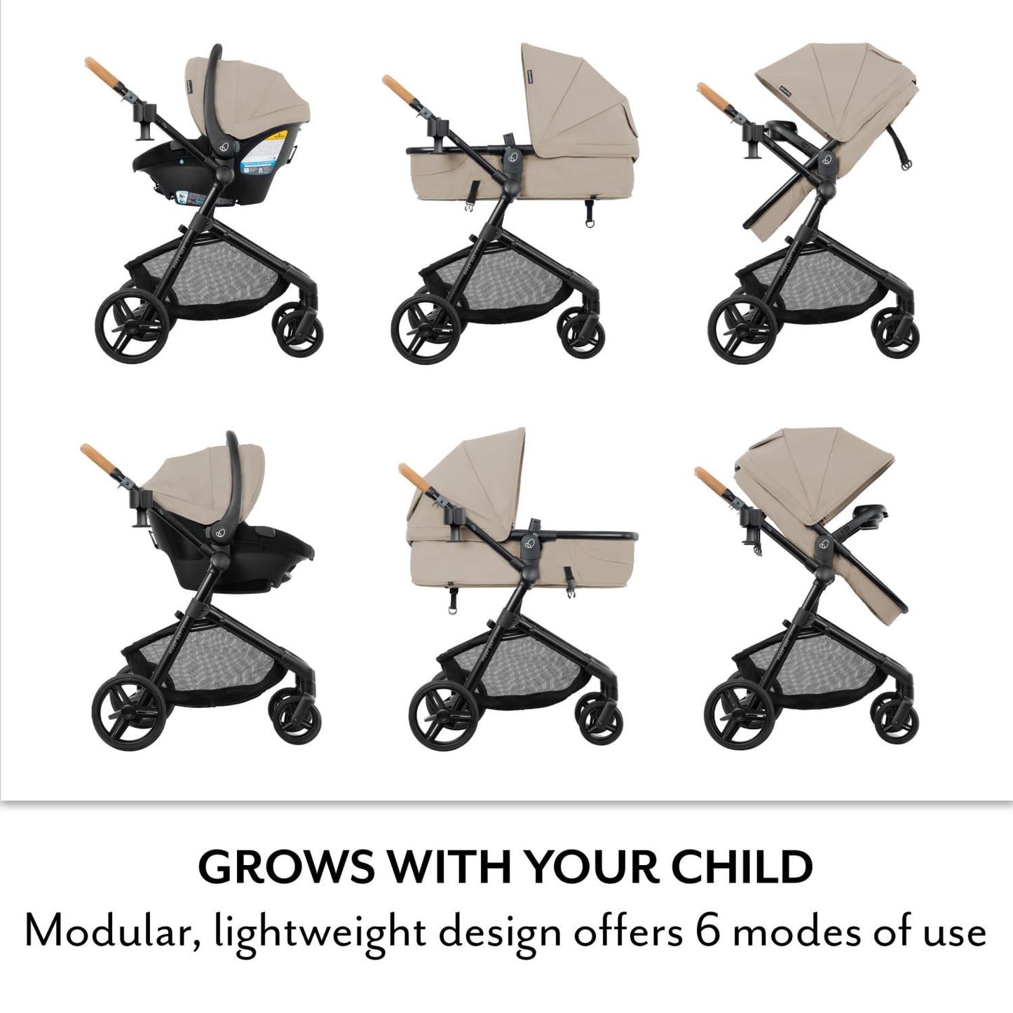 Evenflo Pivot NXT Travel System with LiteMax NXT Infant Car Seat (Silverado Gray)