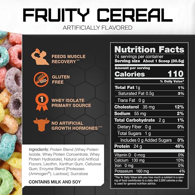 Rival Whey Fruity Cereal 5lb