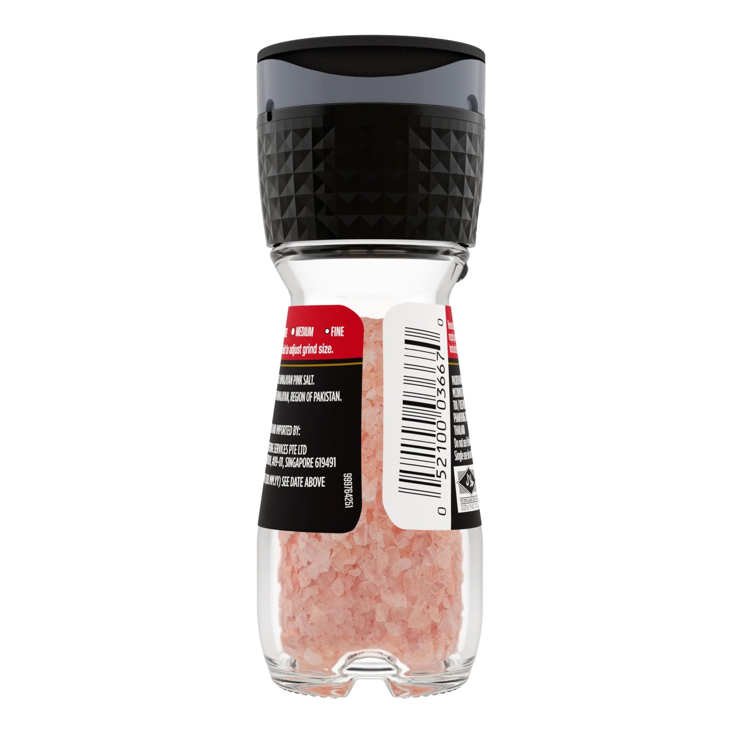 McCormick Himalayan Pink Salt Grinder, 2.5 oz (Pack of 6)
