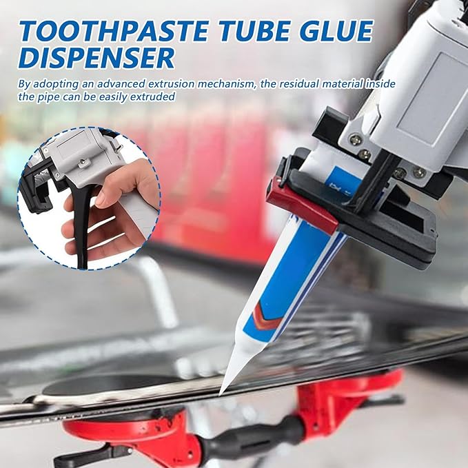 Toothpaste Tube Squeezer - Toothpaste Tube Squeezing Dispenser, Handheld Pressing Tool, Efficient Dispensing Device, Home Supplies Accessory for Industrial, Marine, Daily, Automotive