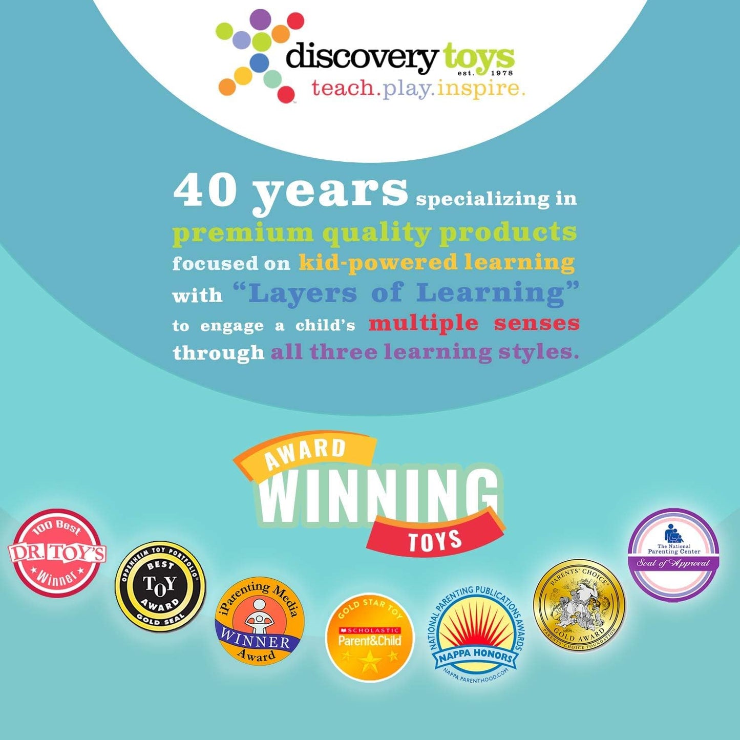Discovery Toys MARBLEWORKS Marble Run Starter | Kid-Powered Learning | STEM Educational Building Block Toy Learning & Childhood Development 5 Years Old and Up