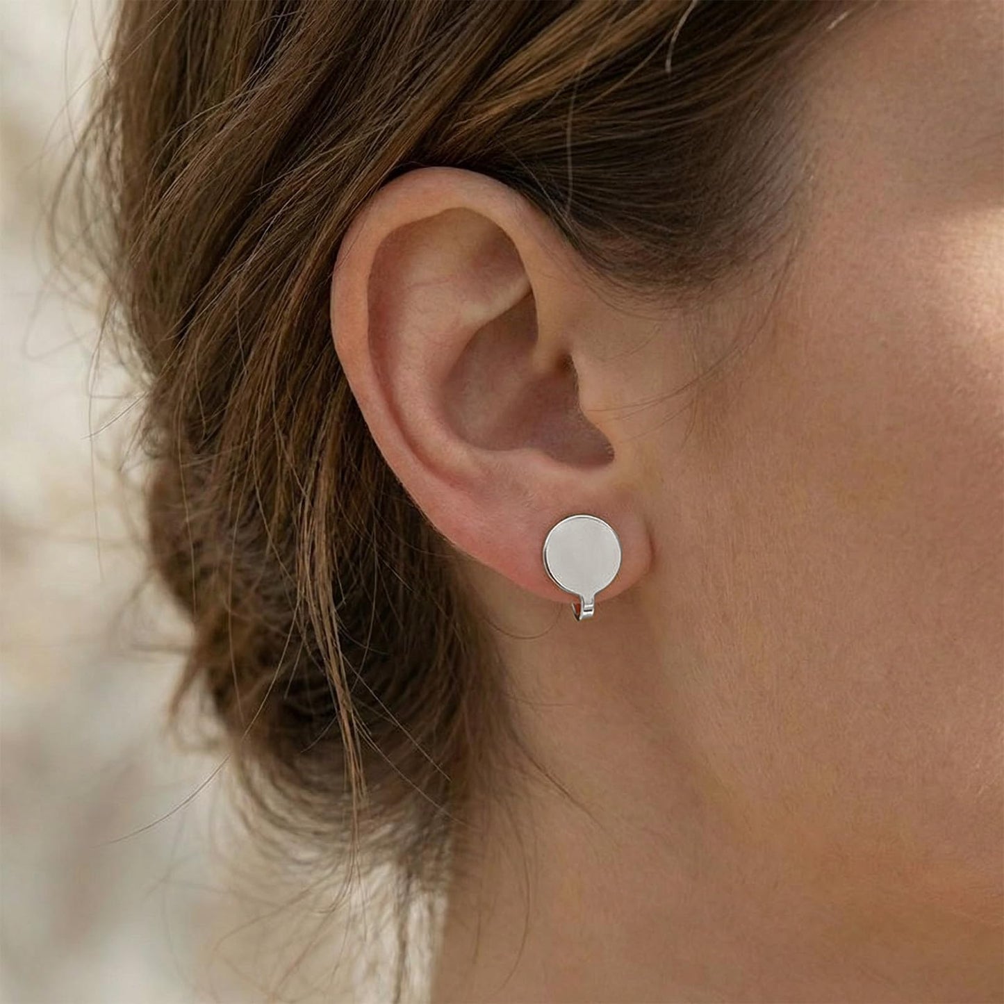 Keloid Compression Earrings for Women Men Pressure Earrings Clip on Non-Pierced Earring Jewelry Gifts