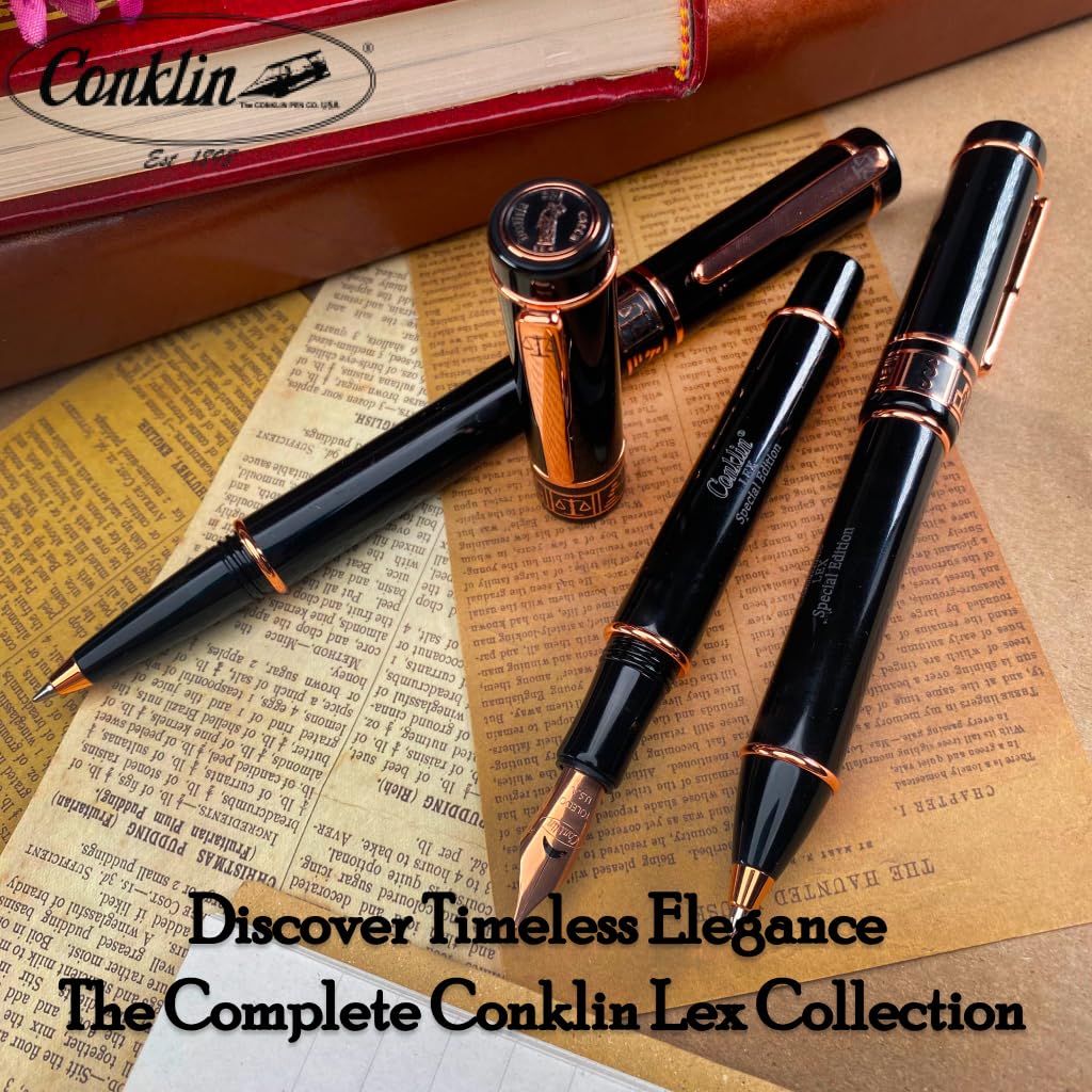 Conklin LEX Ballpoint Pen – A Tribute to Legal Excellence with Luxurious Design