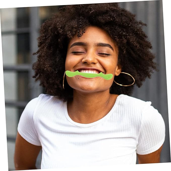 FRCOLOR Smile Shaper Facial Exerciser Mouth Tool for Women Double Chin Strap Jaw Exerciser Training Youthful Appearance