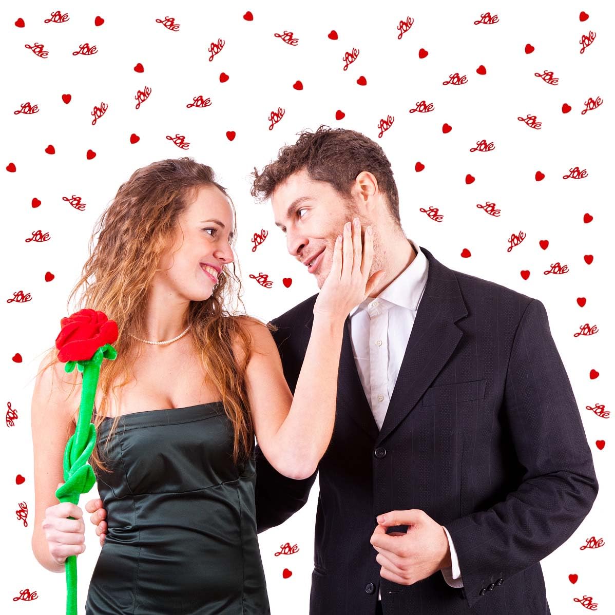 Valentine's Day confetti Love Hearts Table Confetti for Wedding Decoration Supplies Valentine's Day Party Sets