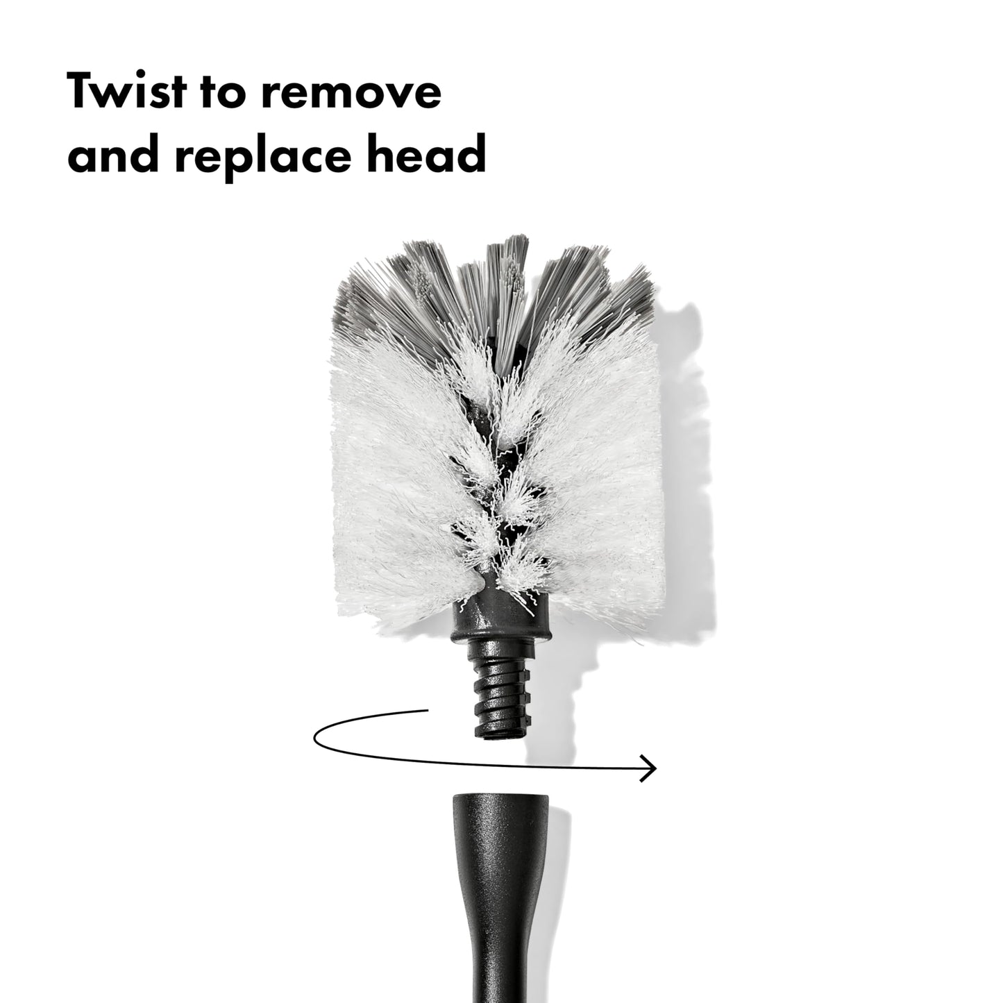 OXO Steel Bottle Brush with Replaceable Head