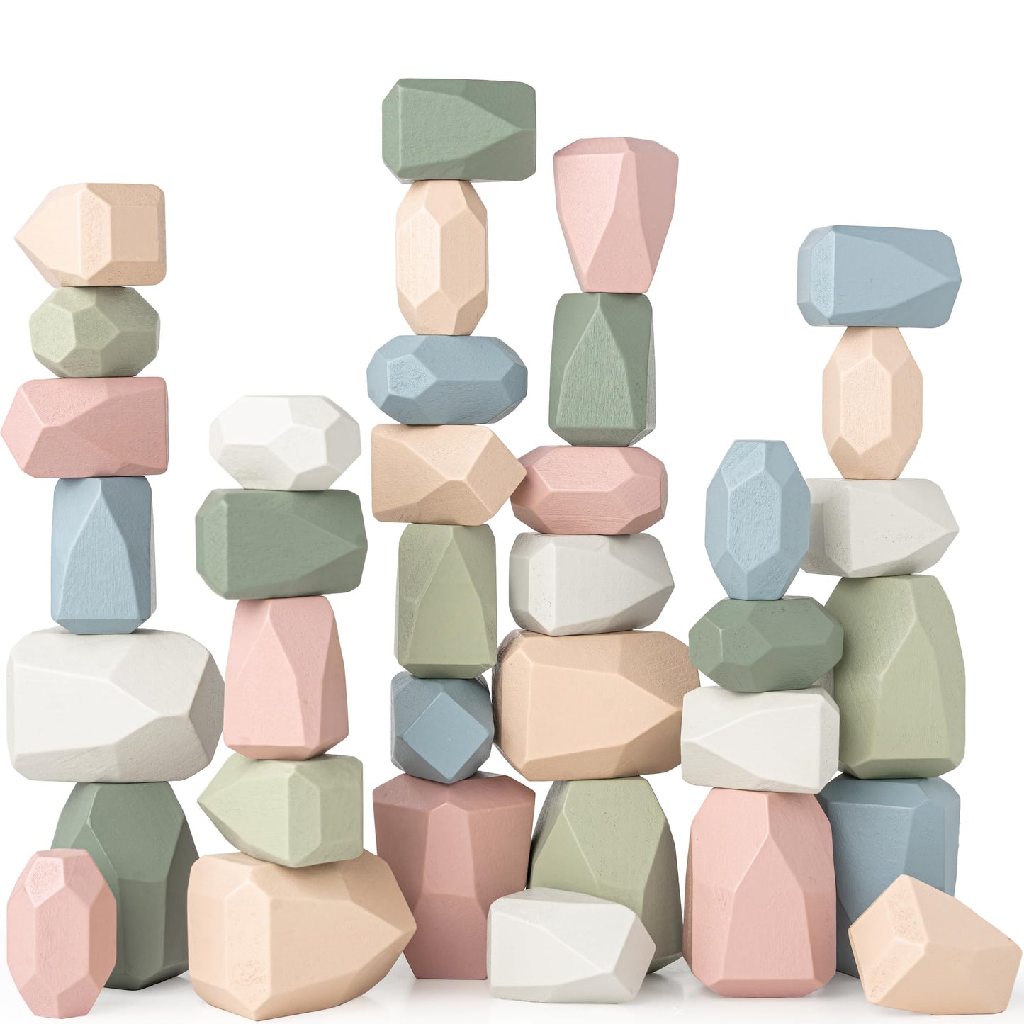 Comfy Cubs Stacking Rocks and Baby Gate Playpen Bundled