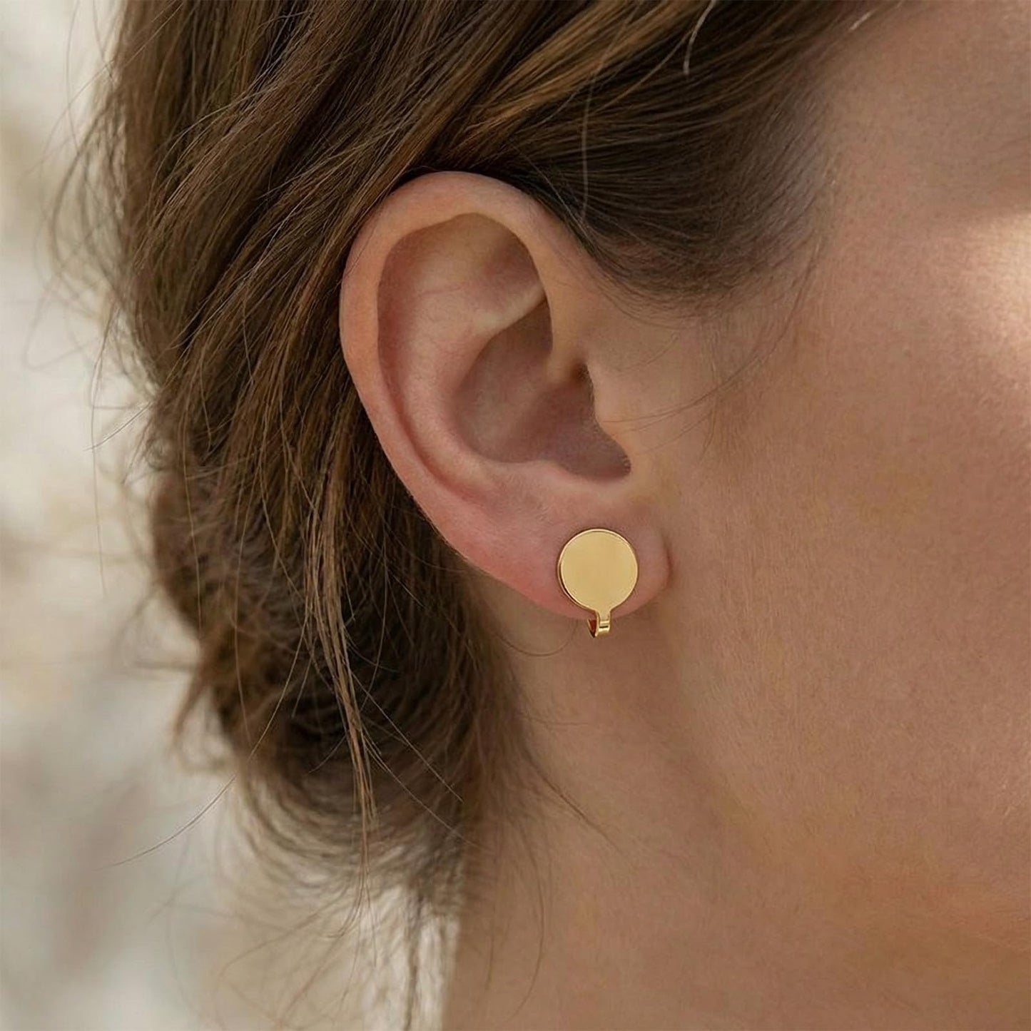 Aonklot Keloid Compression Earrings for Women Men Pressure Earring Clip Earrings Non-Pierced Earring Jewelry Gifts