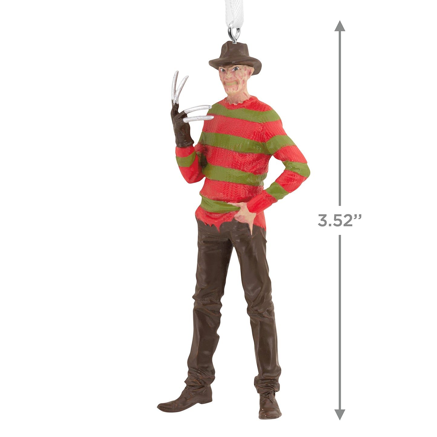 Hallmark Nightmare on Elm Street Freddy Krueger Ornament for Halloween or Christmas