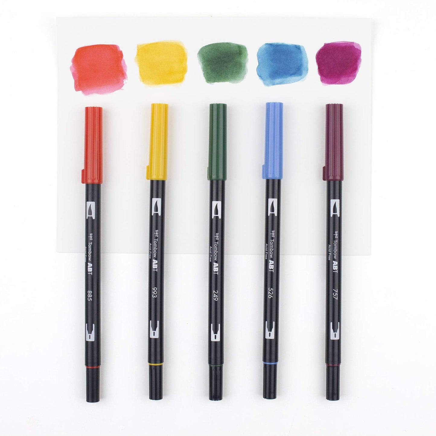Tombow 56198 Watercolor Set. Includes Dual Brush Pens, Water Brush, Blending Palette, Guide, and More. Perfect for Beginner Watercolor Art!