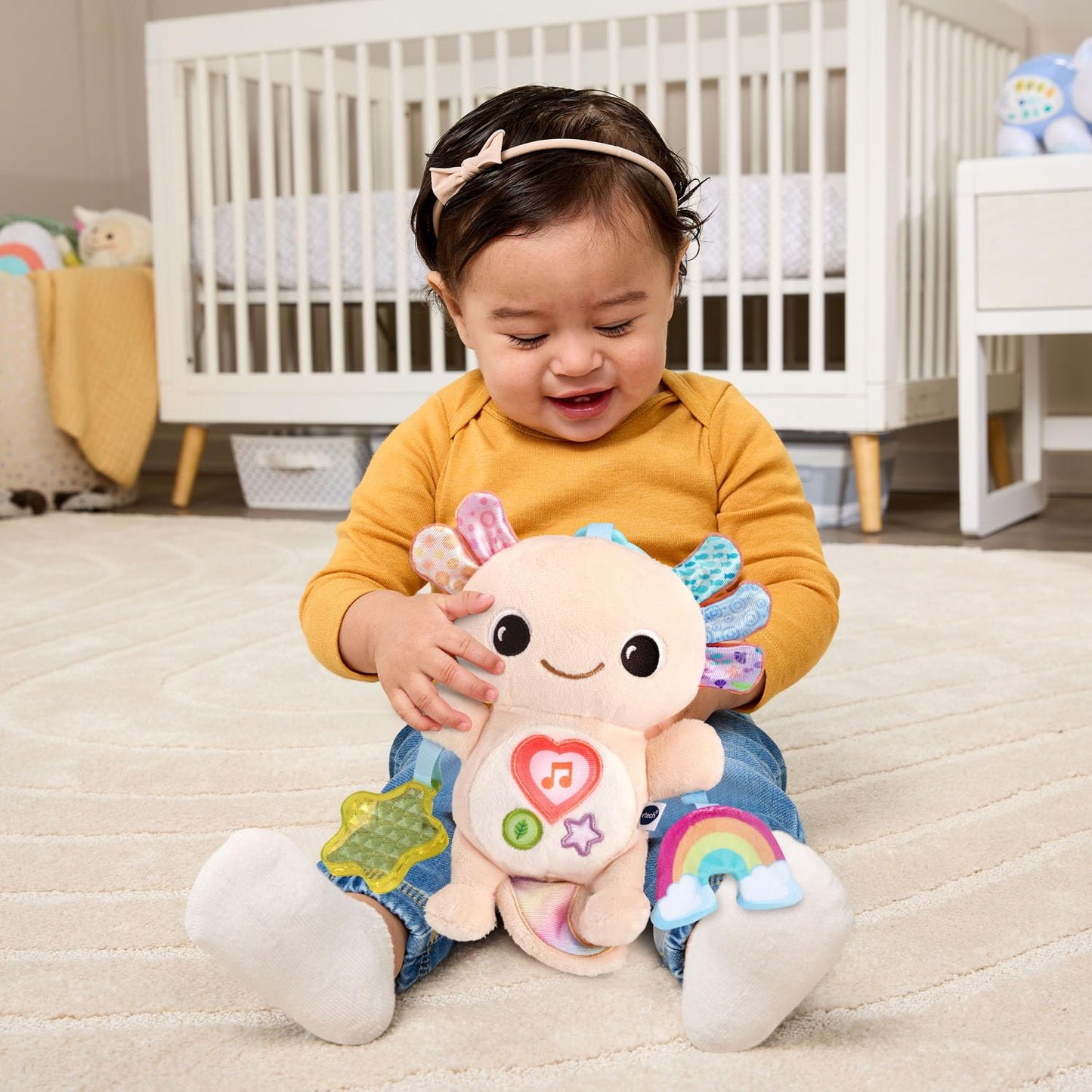 VTech Baby Rainbow the Cuddle Creature, Crib Hanging Toy
