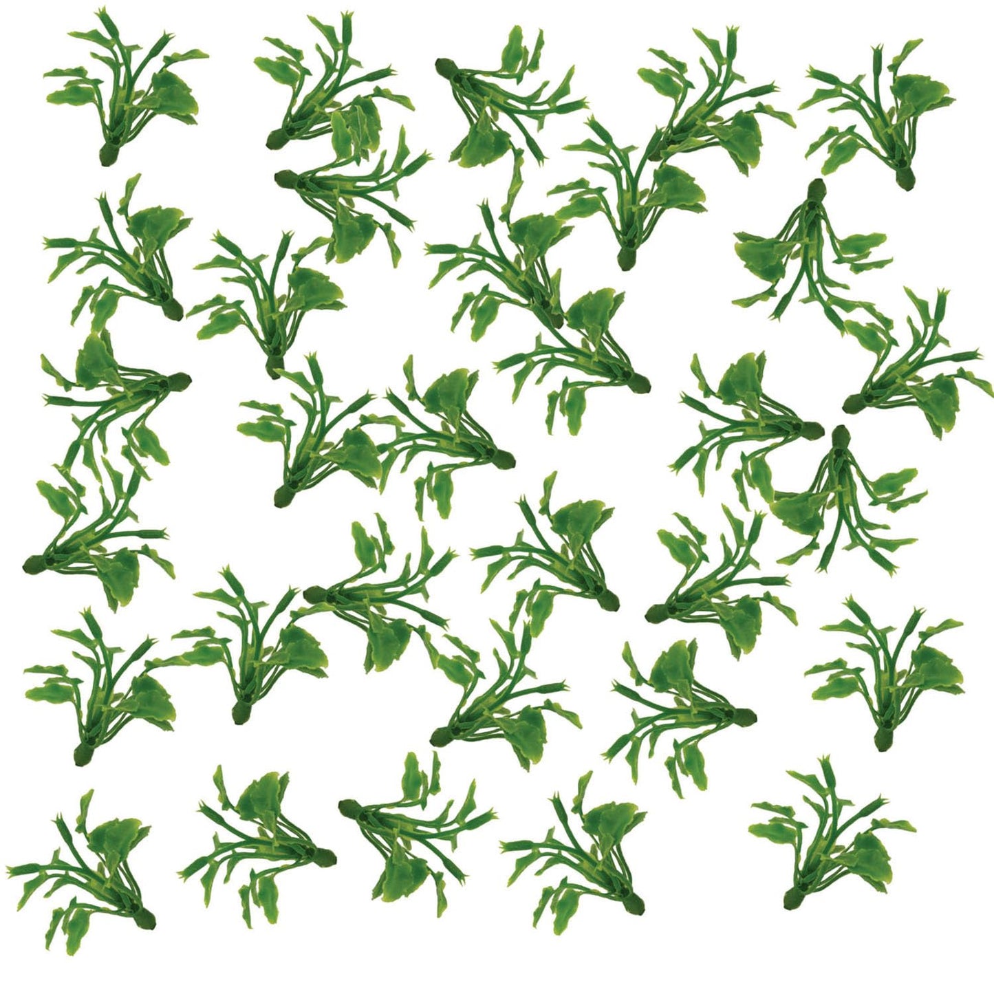 OrgMemory Mini Model Grass, 200 Pcs, Mixed Model Plants, Miniature Plants for School Project DIY Miniature Colorful Flower