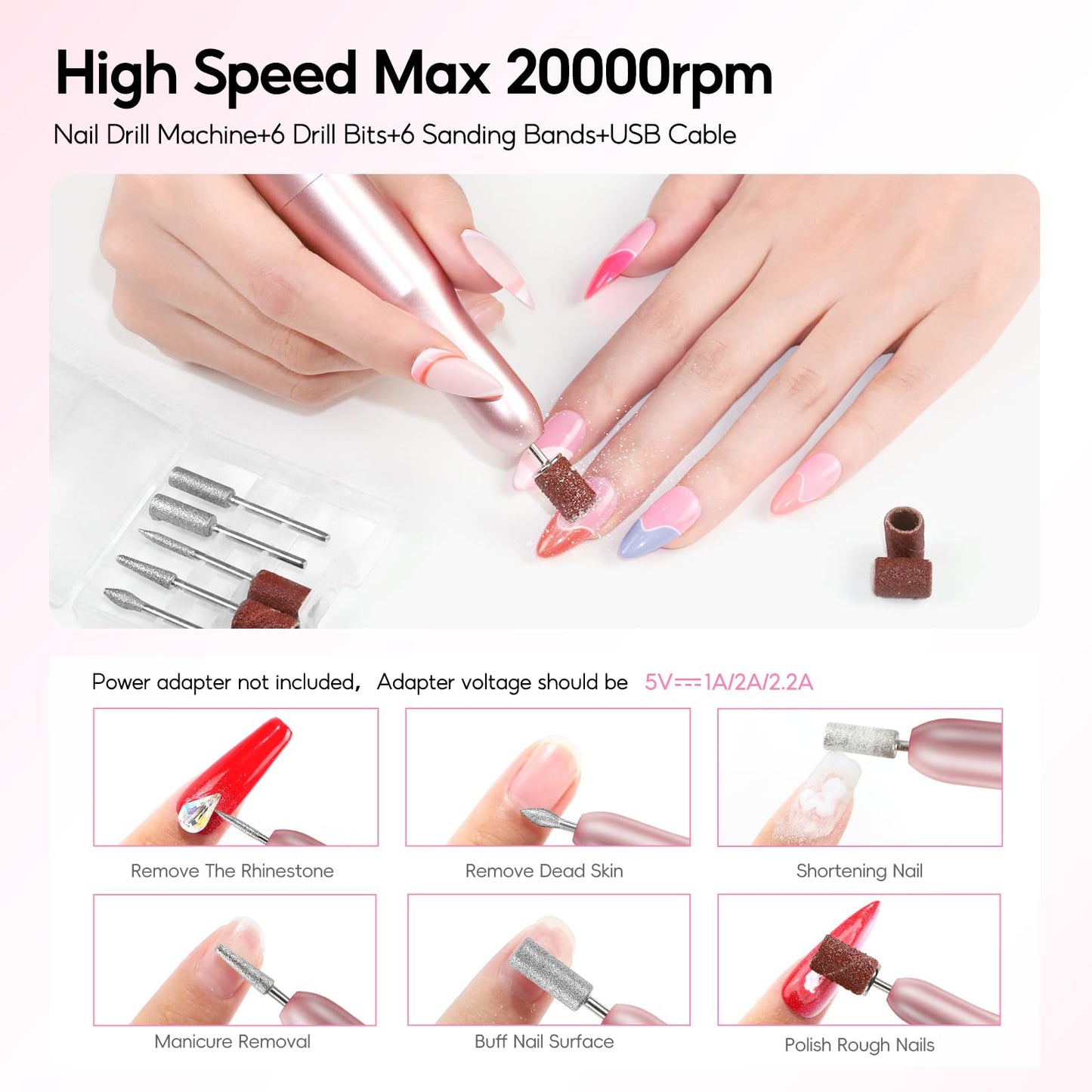 PEACECOLOR Gel Nail Polish Kit with U V light and Drill - 39Pcs Gel Nail Kit 22 Colors All Season Gel Polish Set with Base Matte Glossy Glitter Top Coat Soak Off Manicure Set Women Teens Girl Gifts