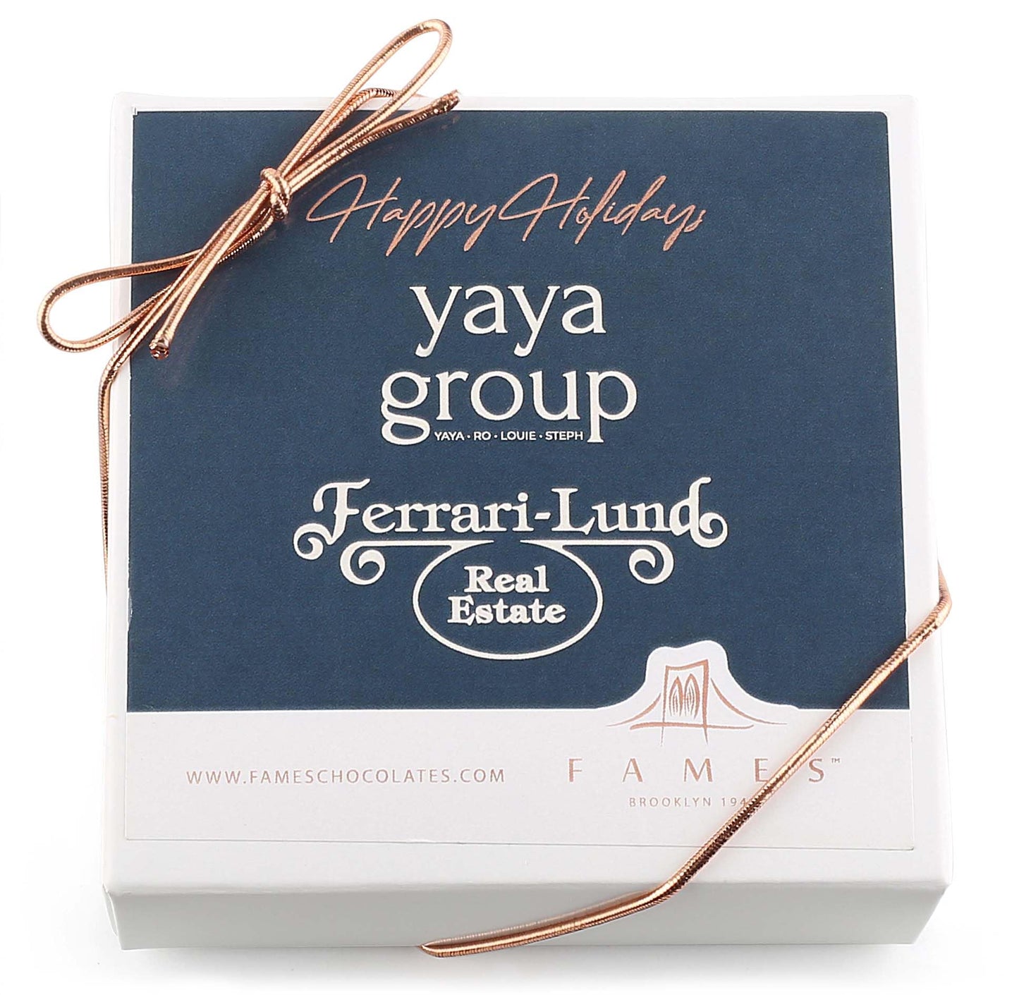 Small Chocolate Gift Boxes – Kosher, Vegan Friendly Gourmet Chocolates, Corporate Gifts for Clients & Events, Custom Logo Options for Bulk Orders
