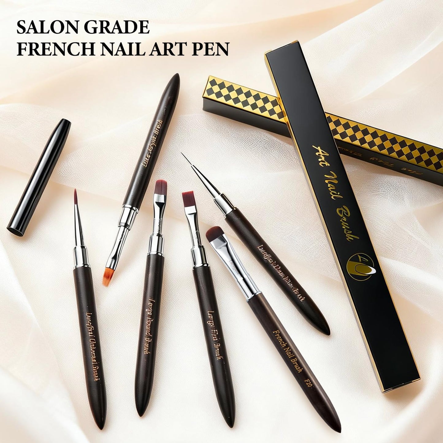 Lucoffeoi Universal Acrylic Nail Brush Tool for Gel and Art Design