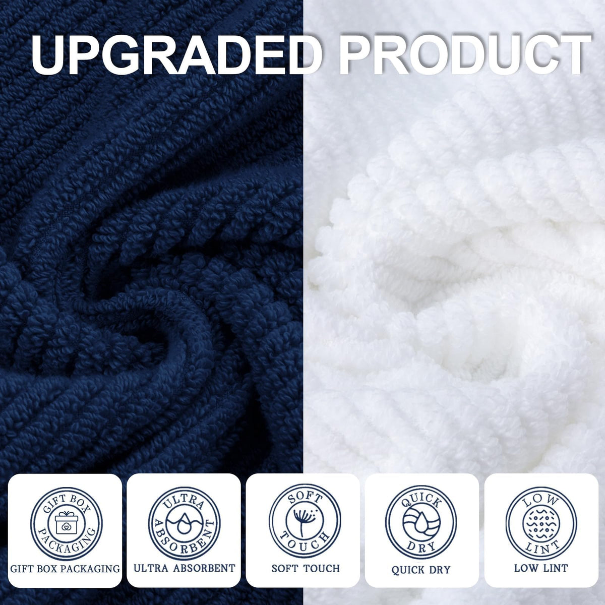 6PC Towel Set (6 Count)