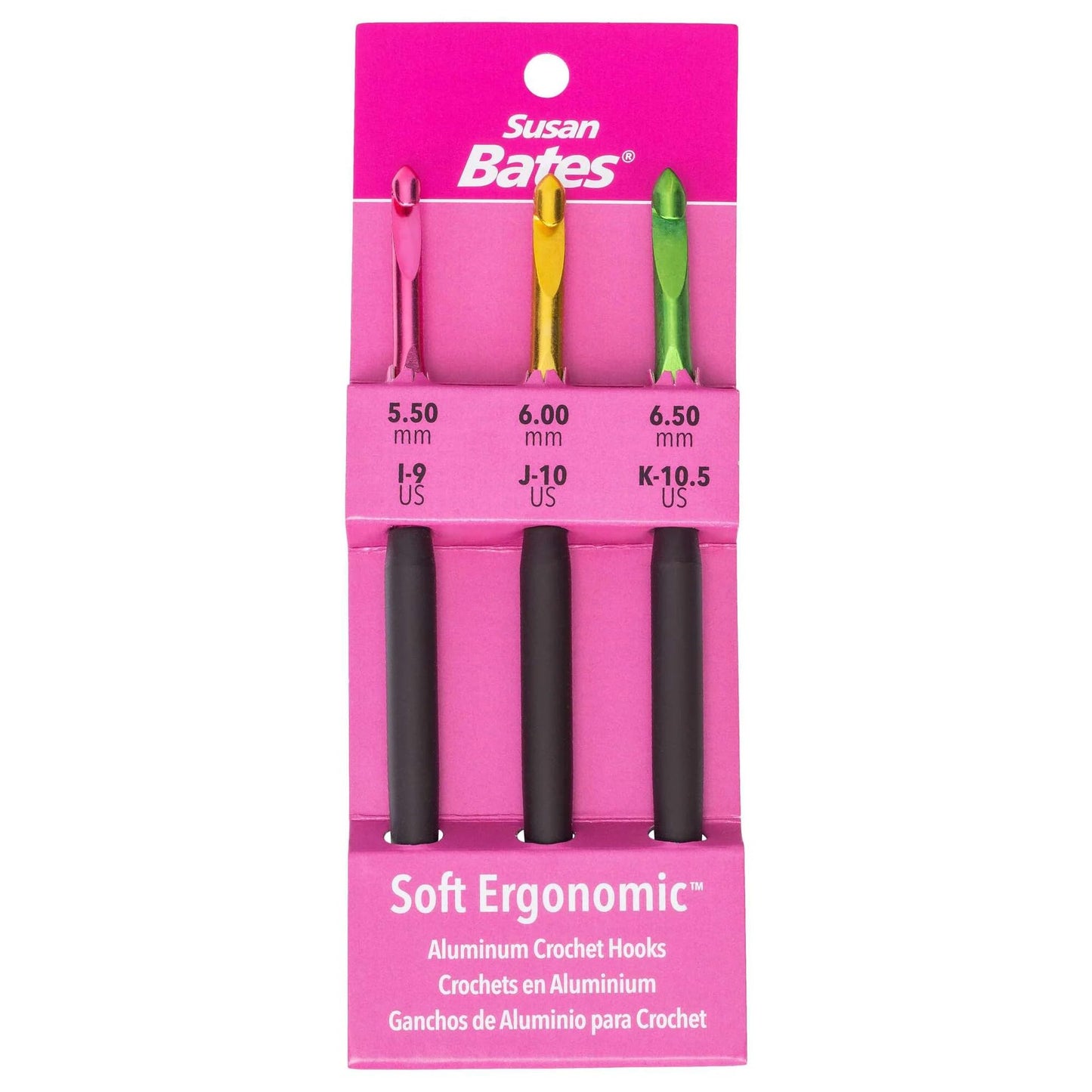 Susan Bates Soft Ergonomic Set I,J,K