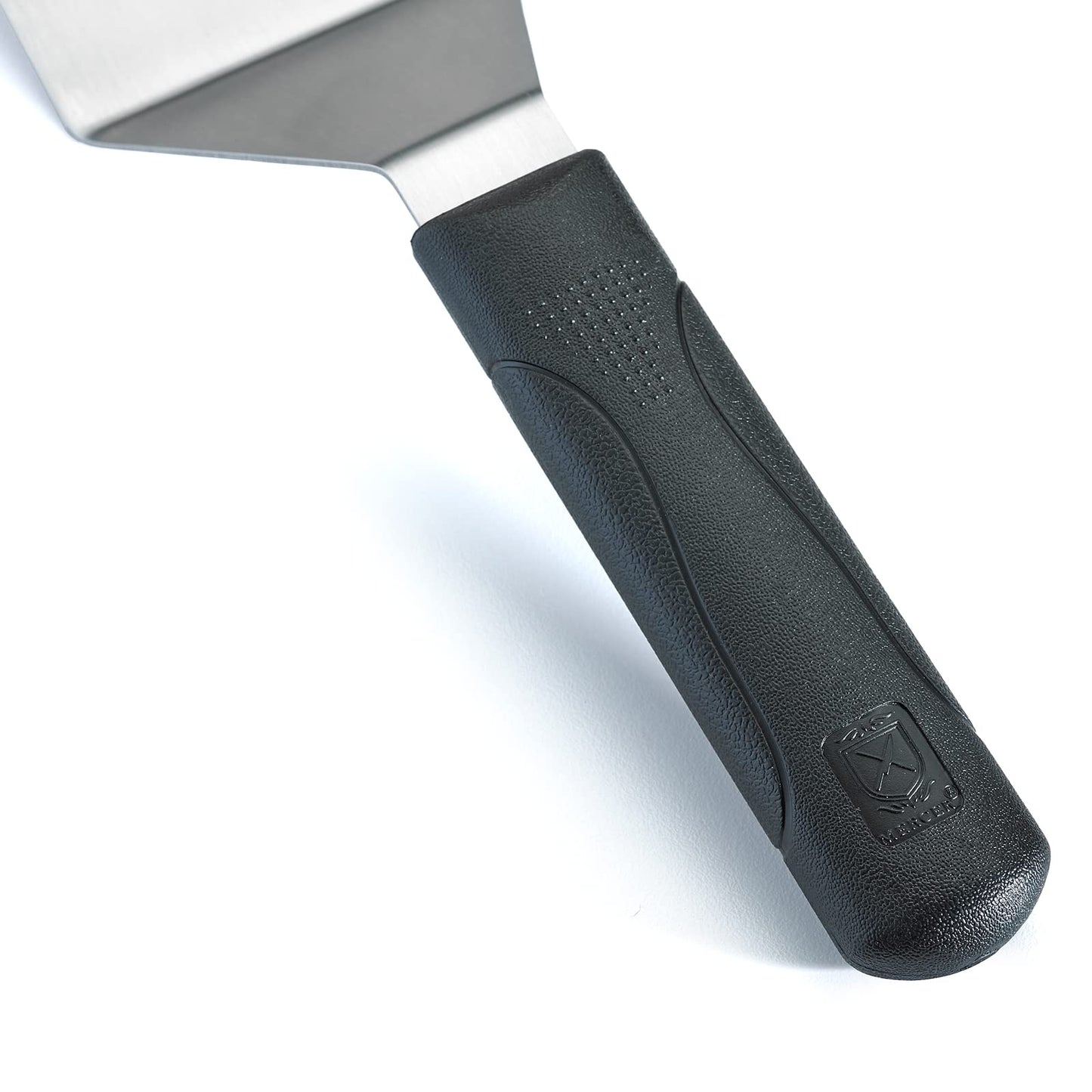 Mercer Culinary Millennia Turner/Spatula, 6 Inch x 3 Inch Blade, Black Handle