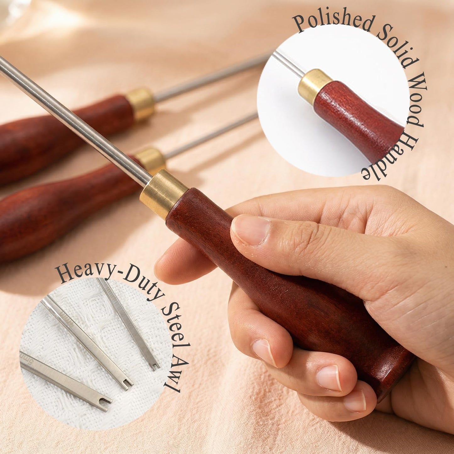 Famjoyart 3 Piece Stuffing Tool for Crafts Stuffed Animals Sewing Kit DIY Doll Making Supplies Versatile Handcrafts Crochet Fabric Stuffing Fork Cotton Filler Tools for Sewing Crafting Projects