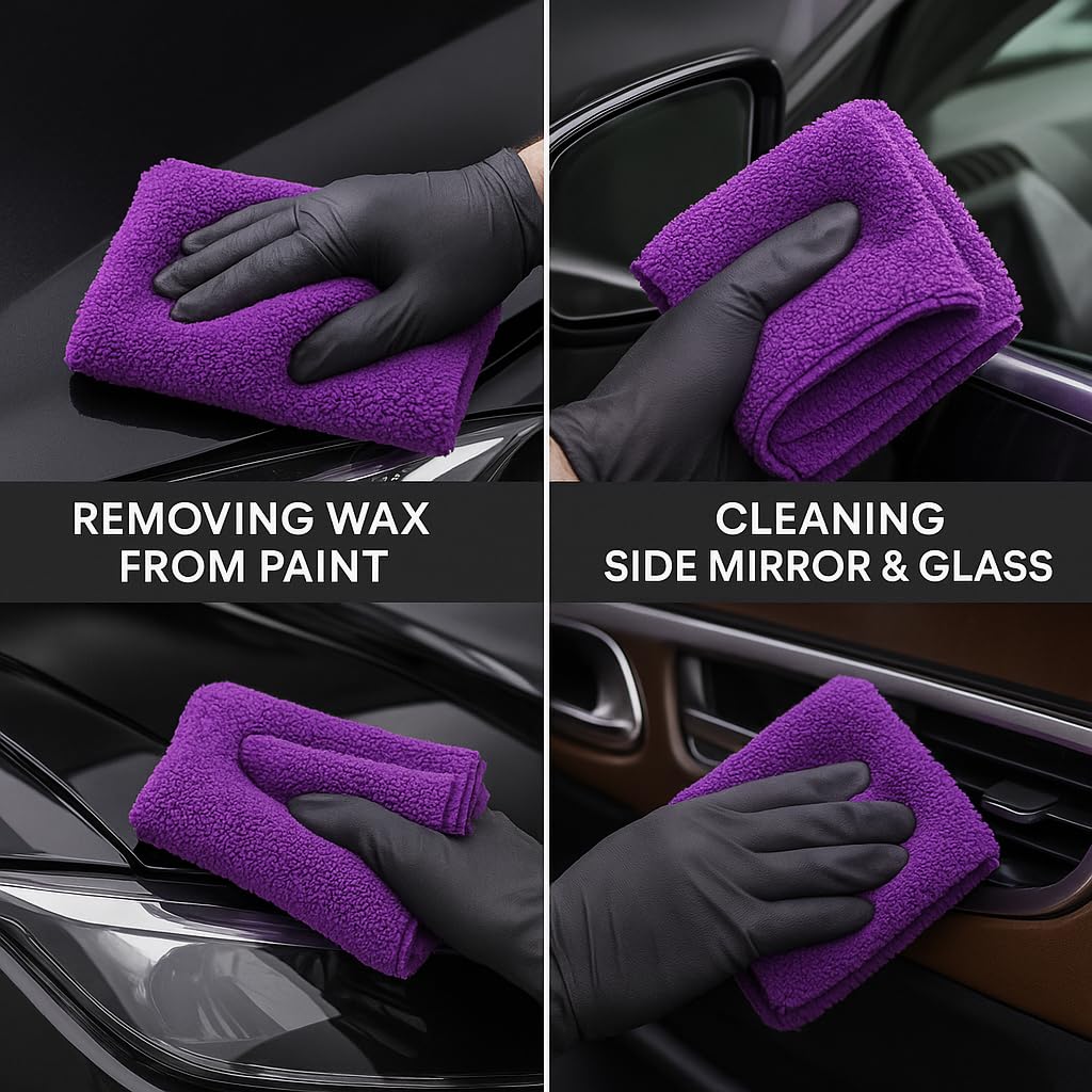 Paks Edgeless Microfiber Towels 4 (3 Count)