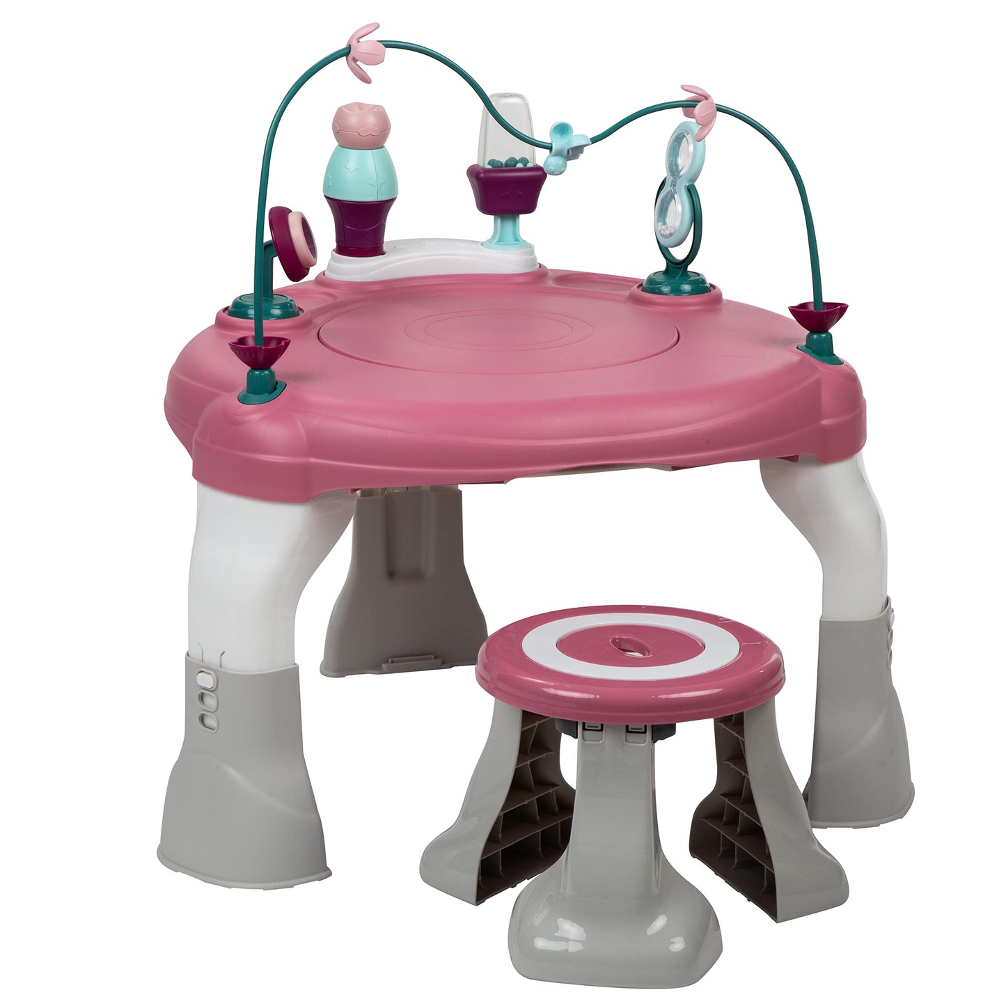 Safety 1st Grow and Go 4-in-1 Stationary Activity Center, Oslo Pink