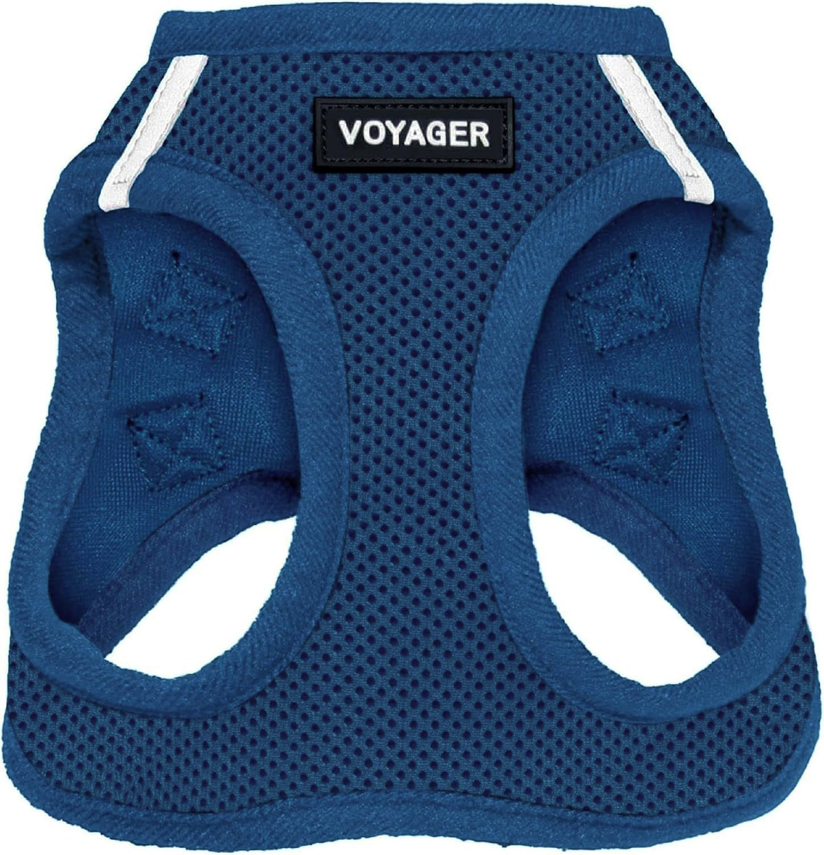 Voyager Step-in Air Dog Vest Harness - Orange/Black Trim, X-Large