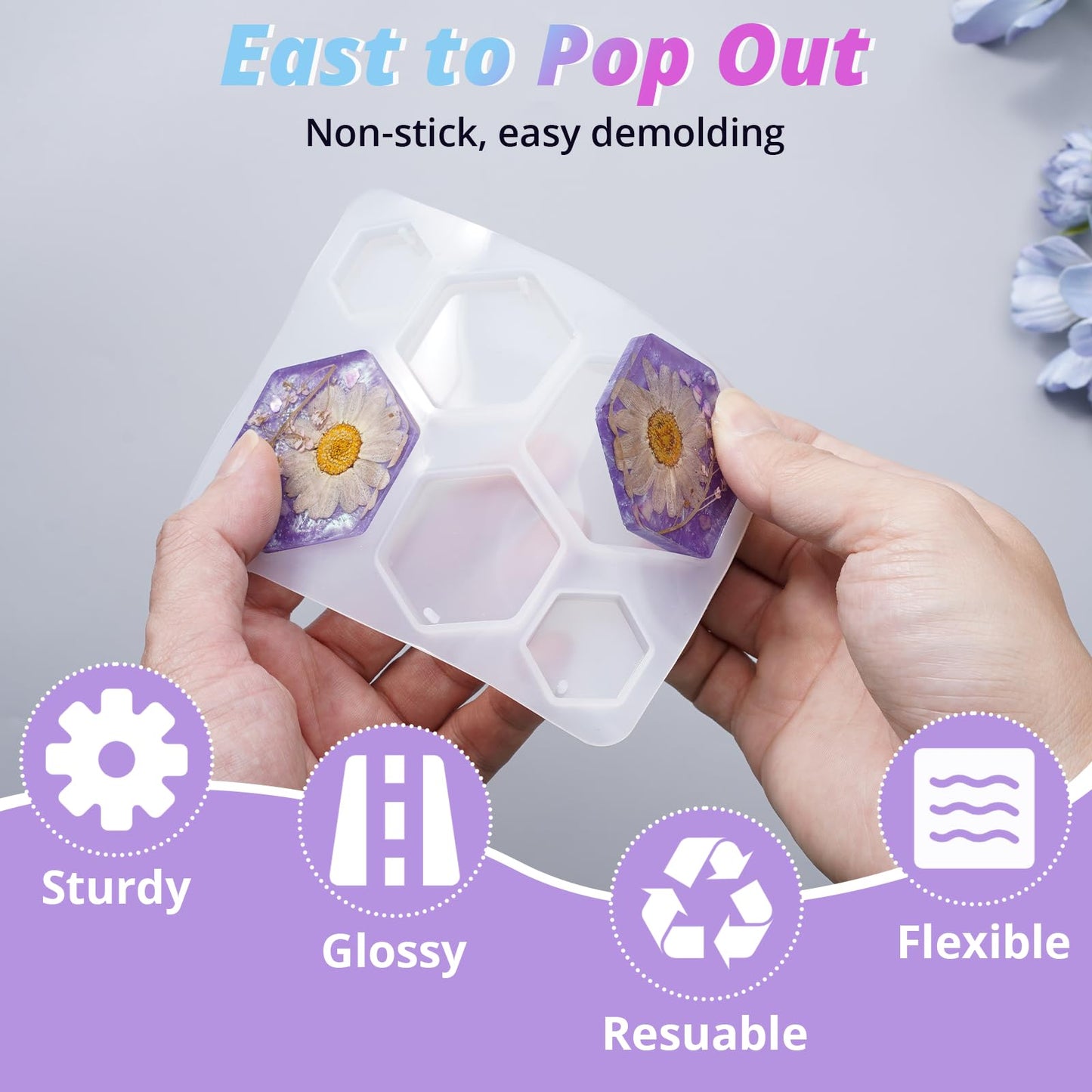 LET'S RESIN Resin Earring Mold, 171 Pcs Resin Jewelry Molds Making Kit with 11 Pack Variety Shape Silicone Molds, Earring Molds for Epoxy Pendant, Earrings, Necklace, Keychains