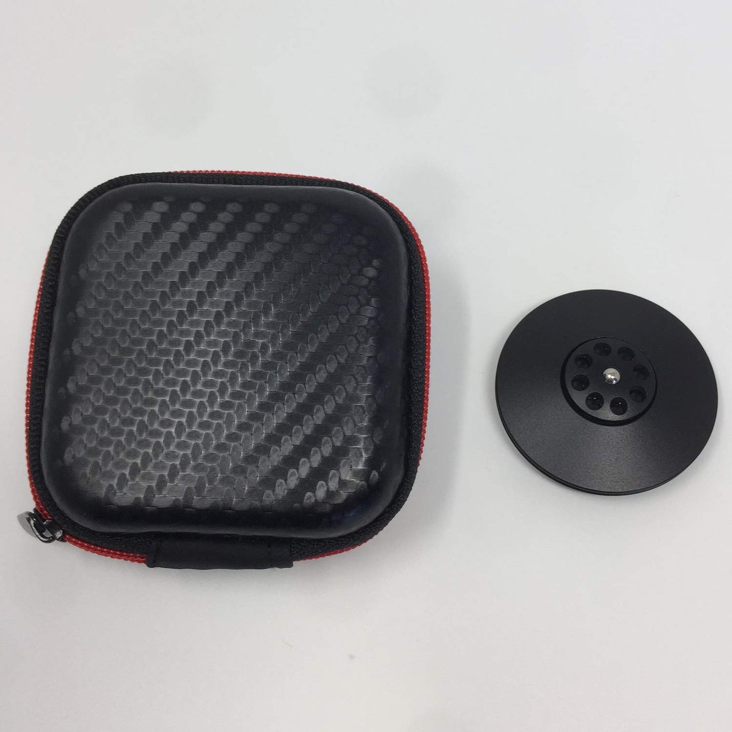 FXCOOLCT Mini Size UFO Flying Saucer Fidget Spinner Figit Hand Best Stress Reducer Relieves Black Color Model NO. C011Silver Color Model NO. C011