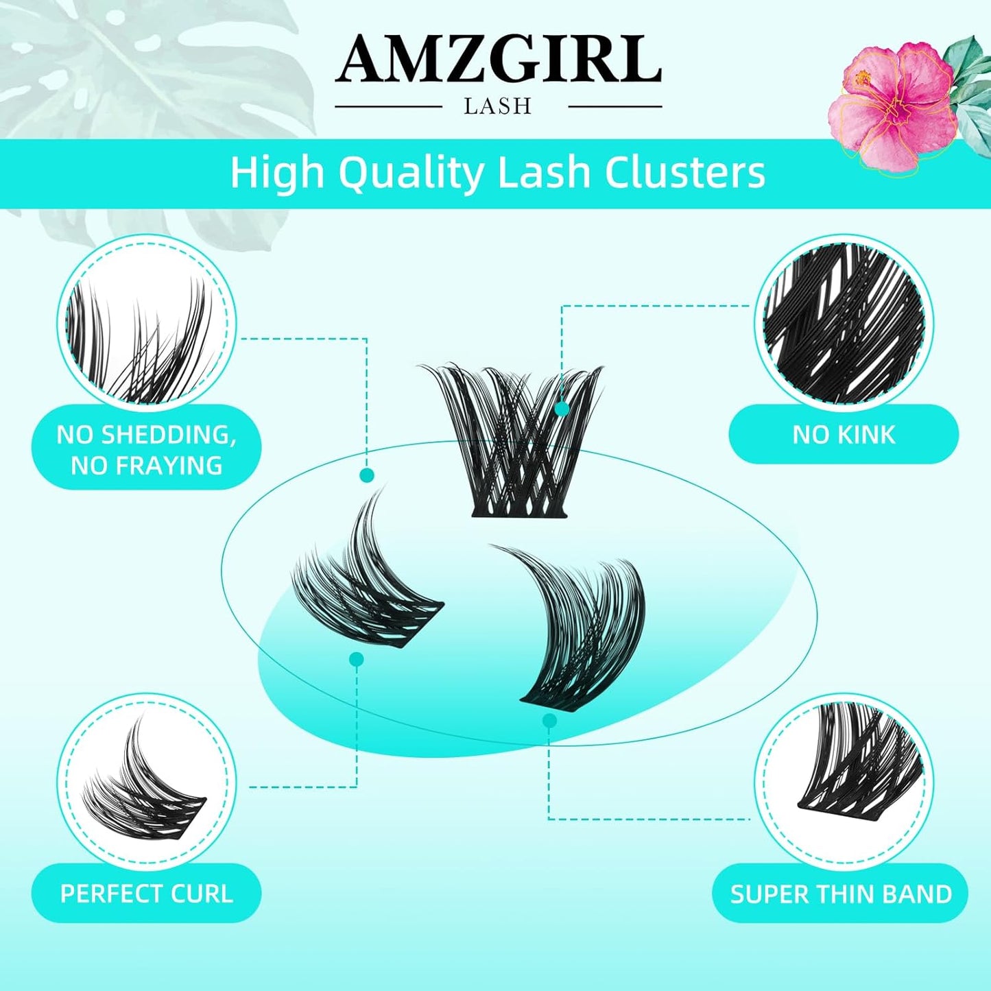 Lash Clusters Wet Look 168Pcs Eyelash Cluster Ultra-Thin Lash Band Eyelashes Extensions Spiky Anime Wide Span Lashes(Tulip,C-12mm)