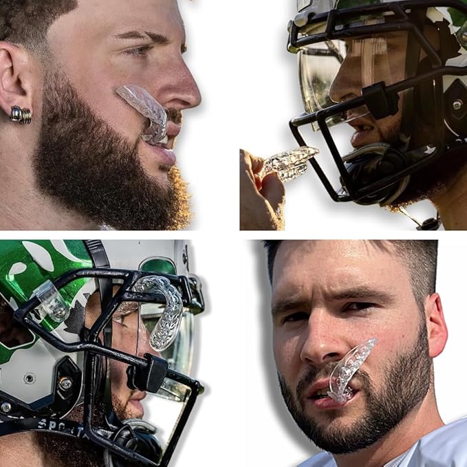 Zero-G Sports Mouthguard 2-Pack, Clear - Adult Size - Dental Grade Custom Fit - Basketball, Football, Soccer, Baseball, Hockey, Lacrosse, Teeth Grinding
