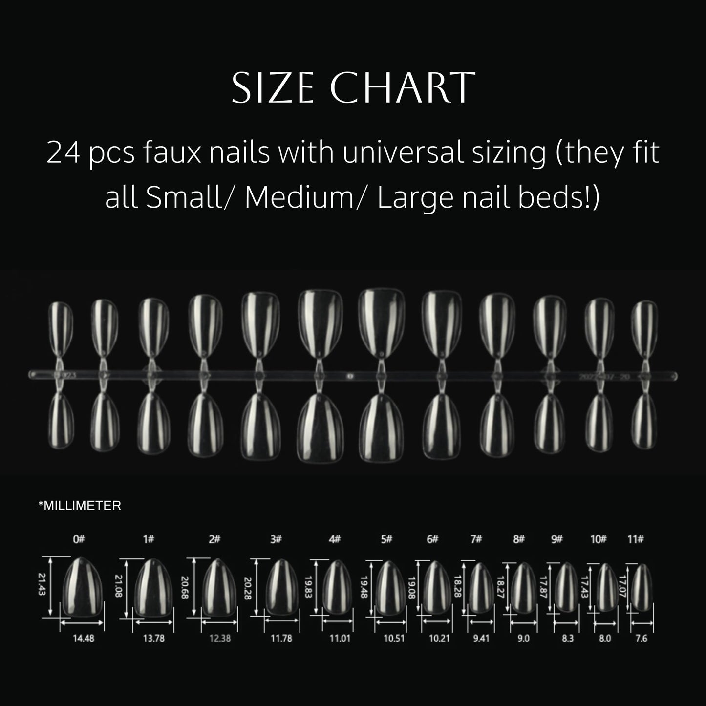 Never Have I Ever Stripes Short Almond Press On Nails 24 Piece Soft Gel False Nails for Everyday Wear Reusable Comfortable Fit for Women As Seen on Shark Tank