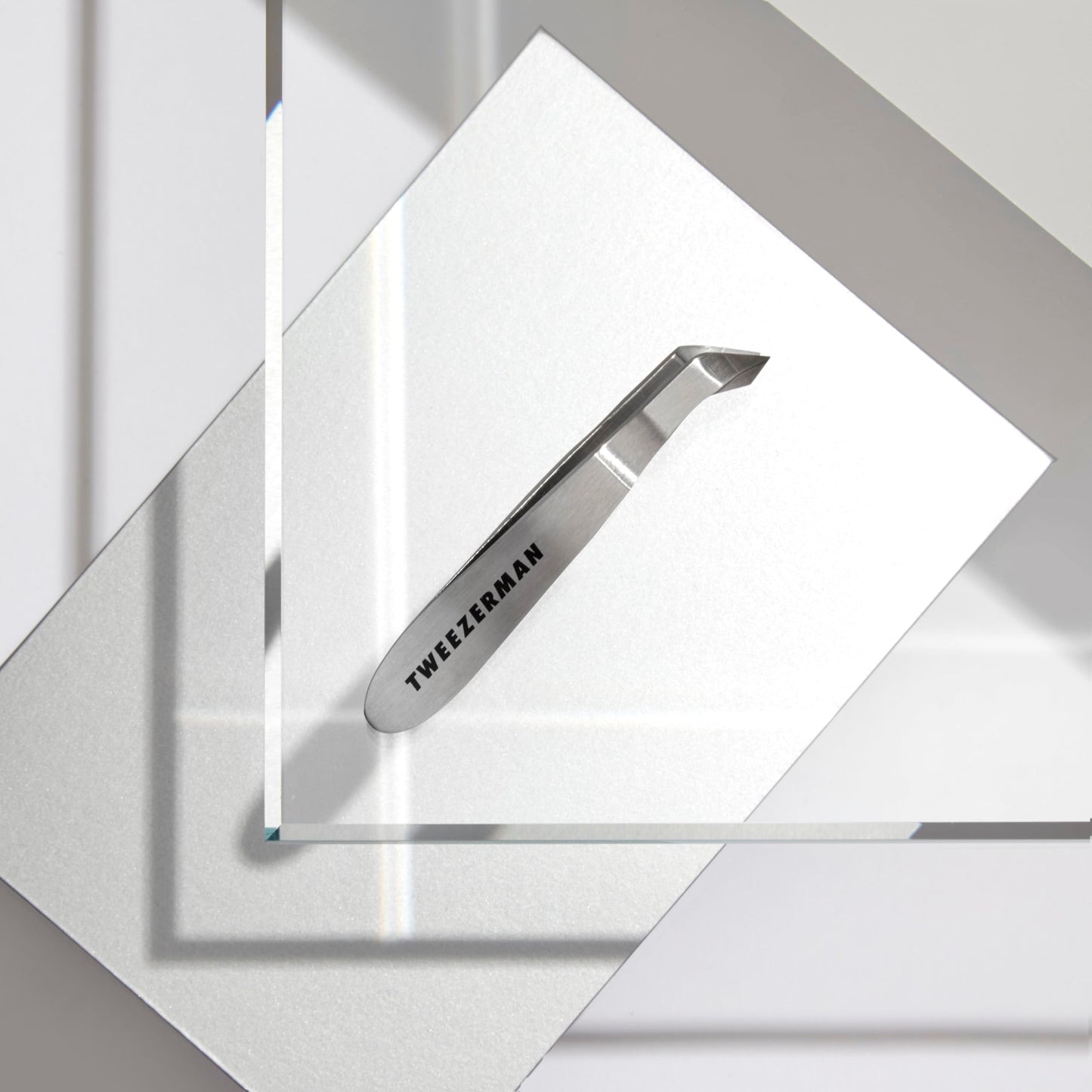 Tweezerman Mini Squeeze Cutical Nipper, Silver