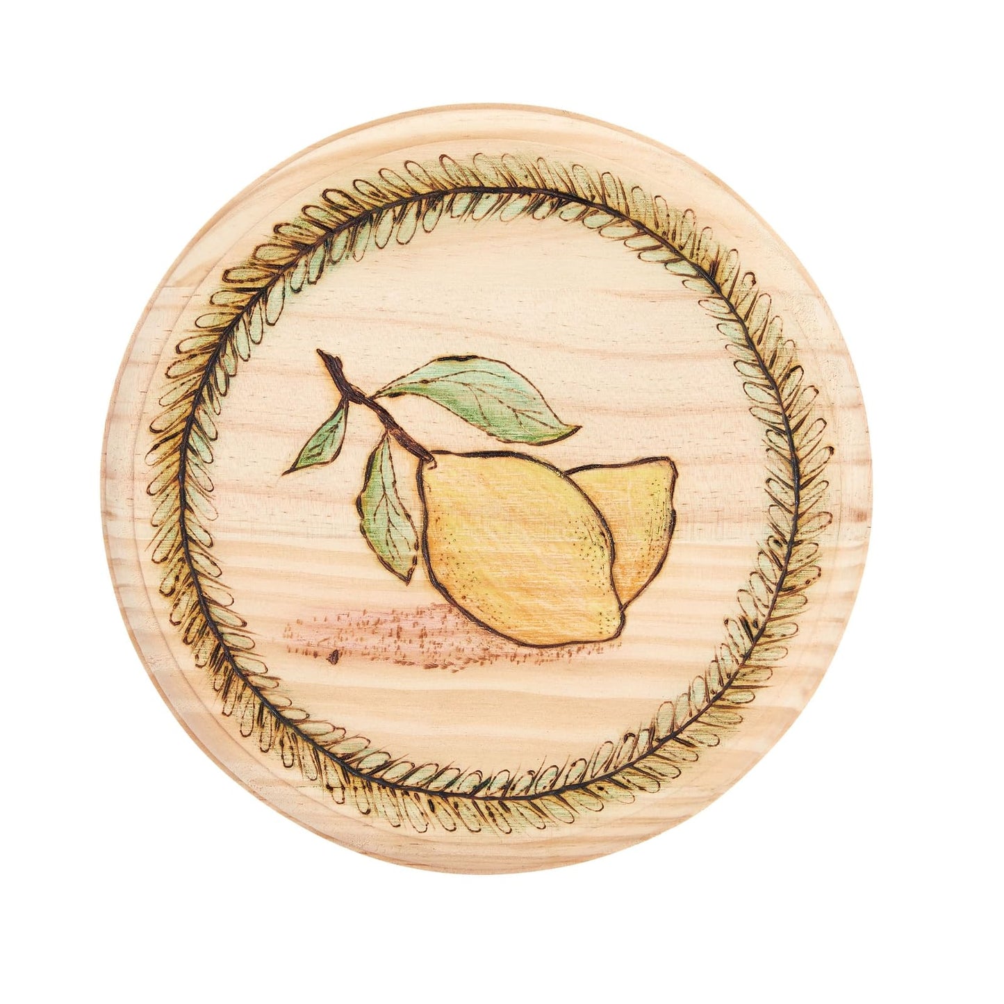 Bright Creations Unfinished Wood Bases - 8-Inch Edge-Glued Pine Rounds, 2-Pack - Smooth Surface for Painting & Decoupage - Wood Round Plaques & Wooden Discs for DIY Crafts