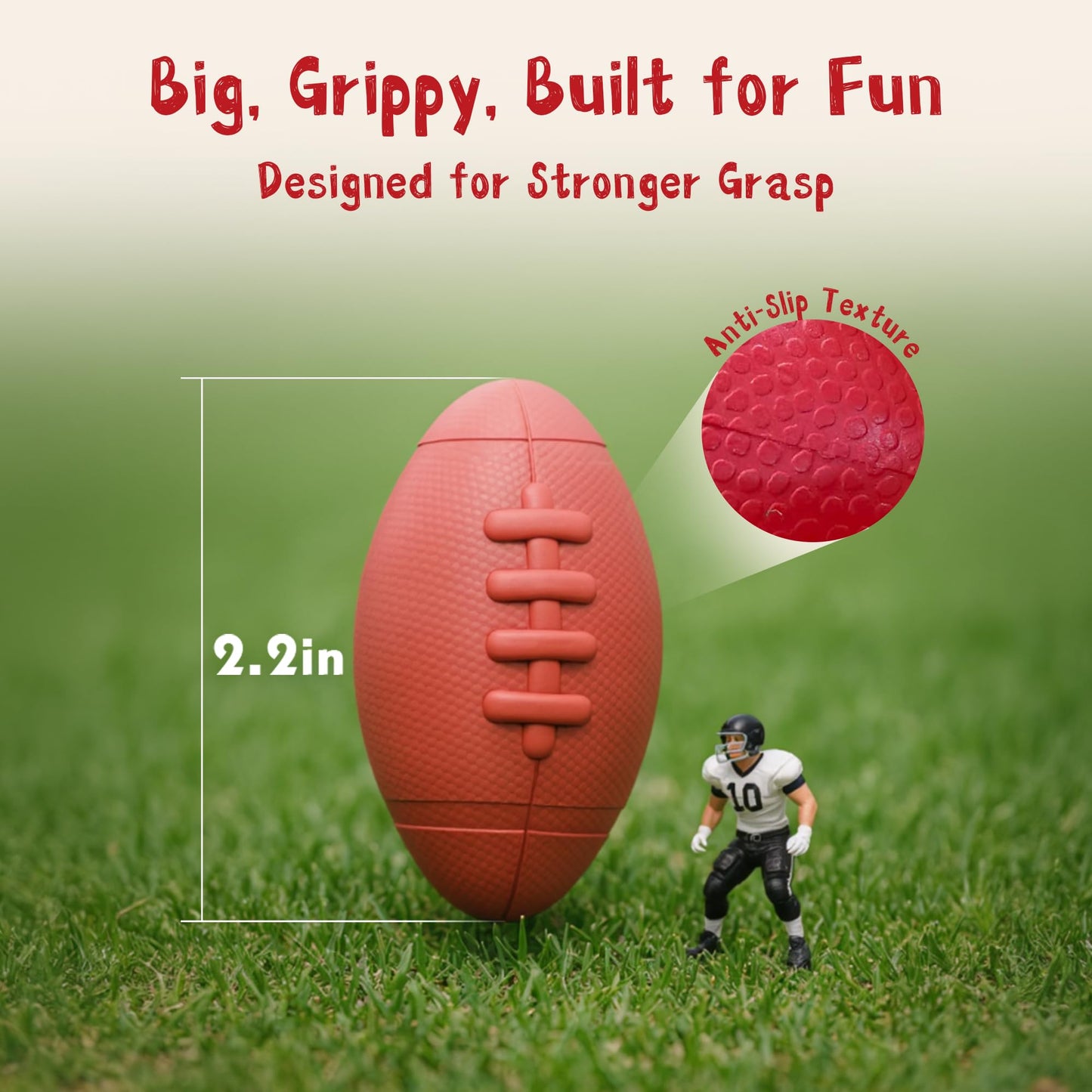 6 Colors Unbreakable Football Jumbo Crayons, Big Egg Crayons for Toddlers and Babies, Non-Toxic, Easy Grip for Small Hands, No Mess Coloring, Baby Learning Gifts