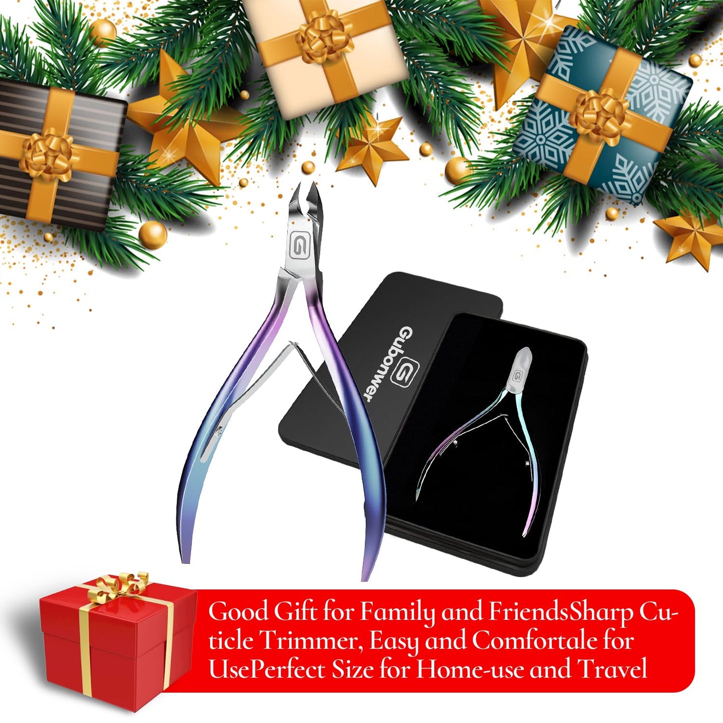 Cuticle Trimmer 3/4 Jaw Extremely Sharp Cuticle Nippers Scissors Stainless Steel Clippers Cutter Remover Pedicure Manicure Nail Tool, cuticle pusher, nail cuticle trimmer professional cuticle cutter