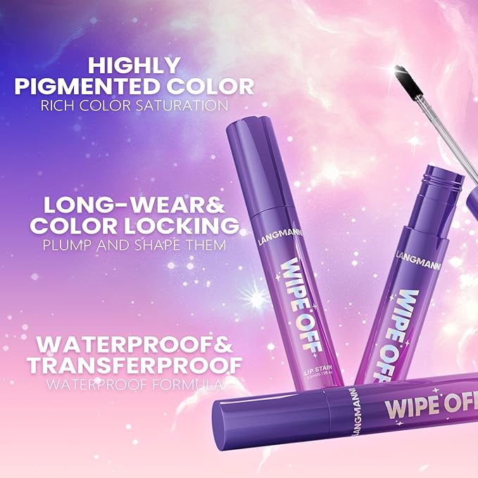 Jolilab Lip Stain Masque,Wipe Off Lip Tint,Waterproof,Transfer proof,Highly Pigmented,Ultra Long Lasting Lip Stain Peel off Makeup With Matte finish for All-day Wear.(#06 MUTED BRICK)