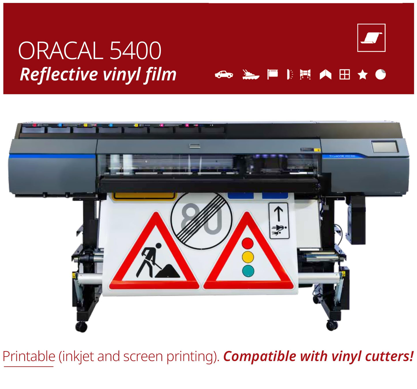 ORACAL 5400 Reflective Craft Safety Vinyl - 12" x 24" Self-Adhesive Roll for Vinyl Cutters and plotters Including 12" x 24" Roll of Transfer Paper (Green Reflective 3 Rolls)