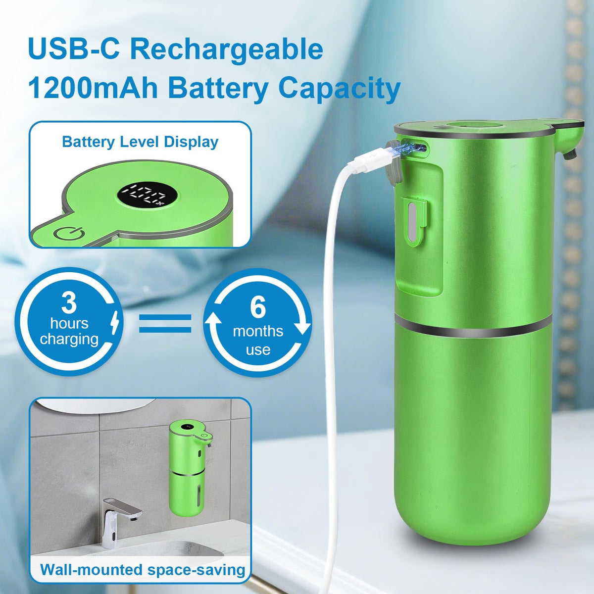 Automatic Liquid Soap Dispenser Touchless