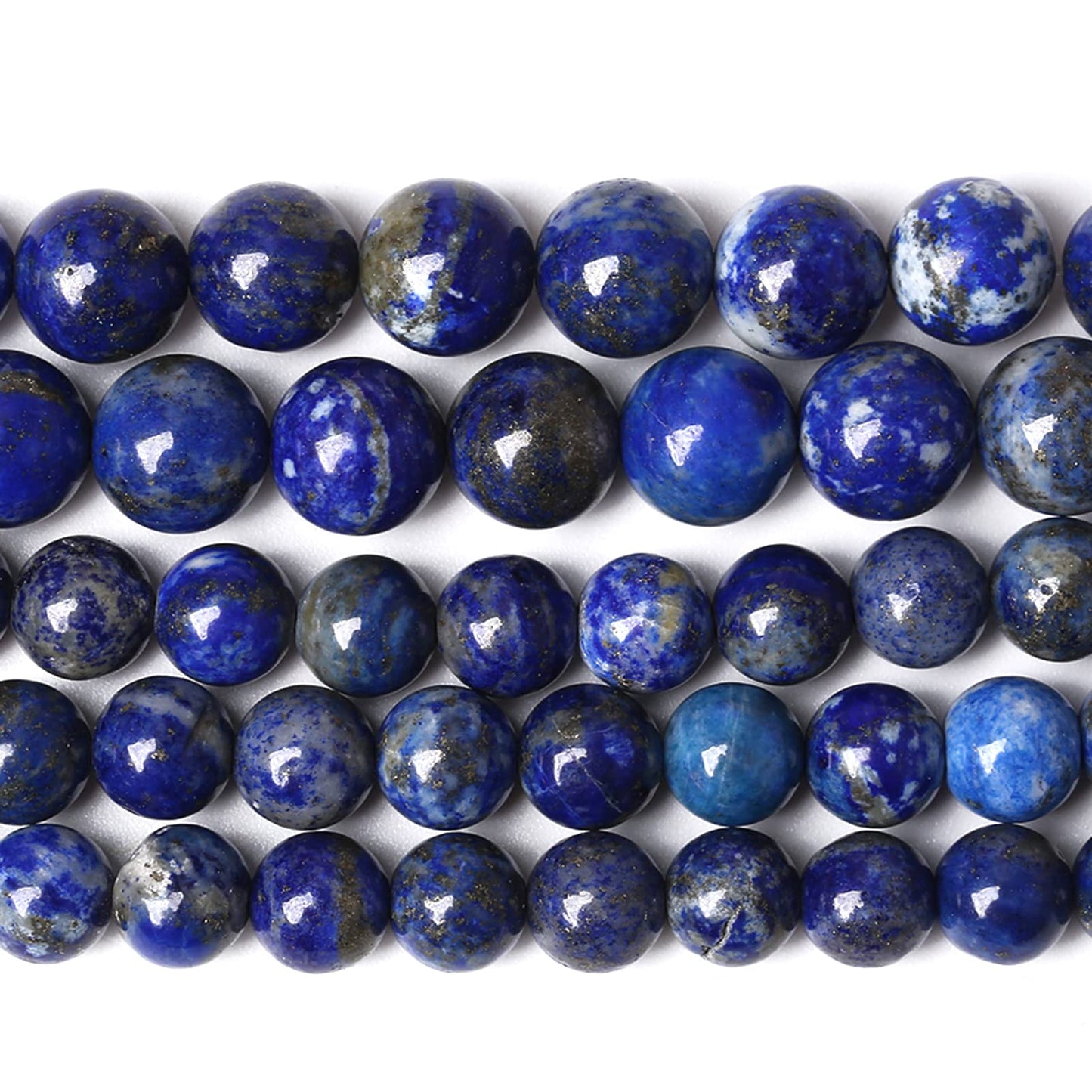 4MM 88PCS Natural Stone Blue Lapis Lazuli A Grade Gemstone Beads for Jewelry Making DIY Bracelet Crystal 1 Strand