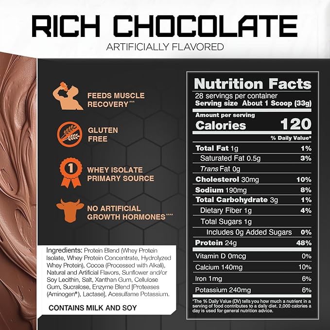 Rival Whey Rich Chocolate 2lb