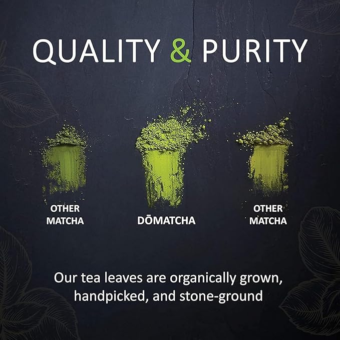 DoMatcha, Master's Decaf Matcha Powder, Authentic Japanese Green Tea, Ceremonial Grade, 30g