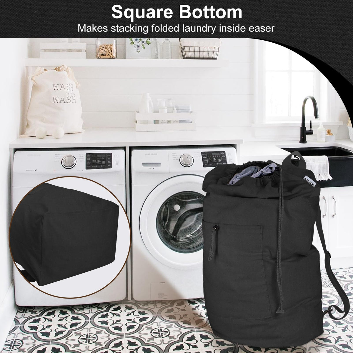 Laundry Bag Backpack